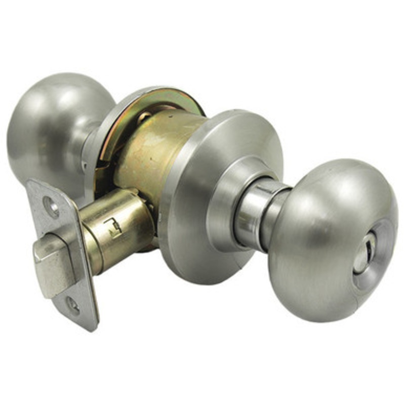 PLS K340P Grade 3 Cylindrical Door Knob SC1 Portland Style – Privacy