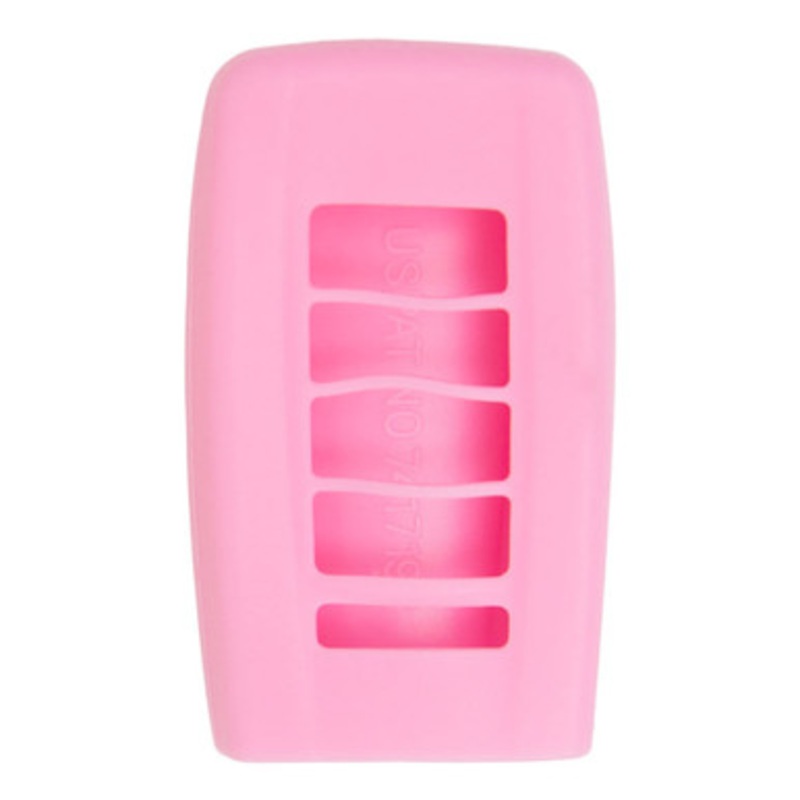 Replacement Silicone Jacket Keyless Remote Cover ACURL55 for Acura 5 Button Smart Key w/Remote Start FCC ID: 38015-TZ5-A10 – Pink