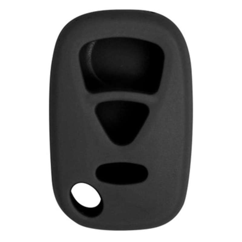 Replacement Silicone Jacket Keyless Remote Cover SUZIQ13 for Suzuki 3 Button Remote FCC ID: KBRTS005 – Black