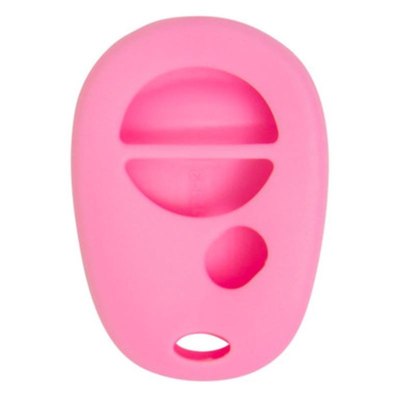 Replacement Silicone Jacket Keyless Remote Cover TYOTAG33 for Toyota 3 Button Remote FCC ID: GQ43VT20T – Pink