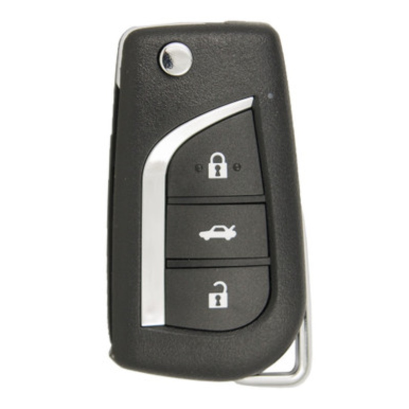 Xhorse VVDI Toyota Type XNTO00EN Universal Remote Flip Key 3 Buttons – Wireless