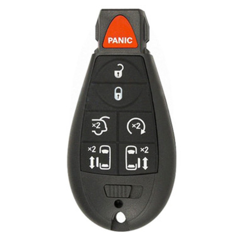 Dodge 7 Button Fobik Smart Key IYZ-C01C, 05026591, 433 MHz – New OEM
