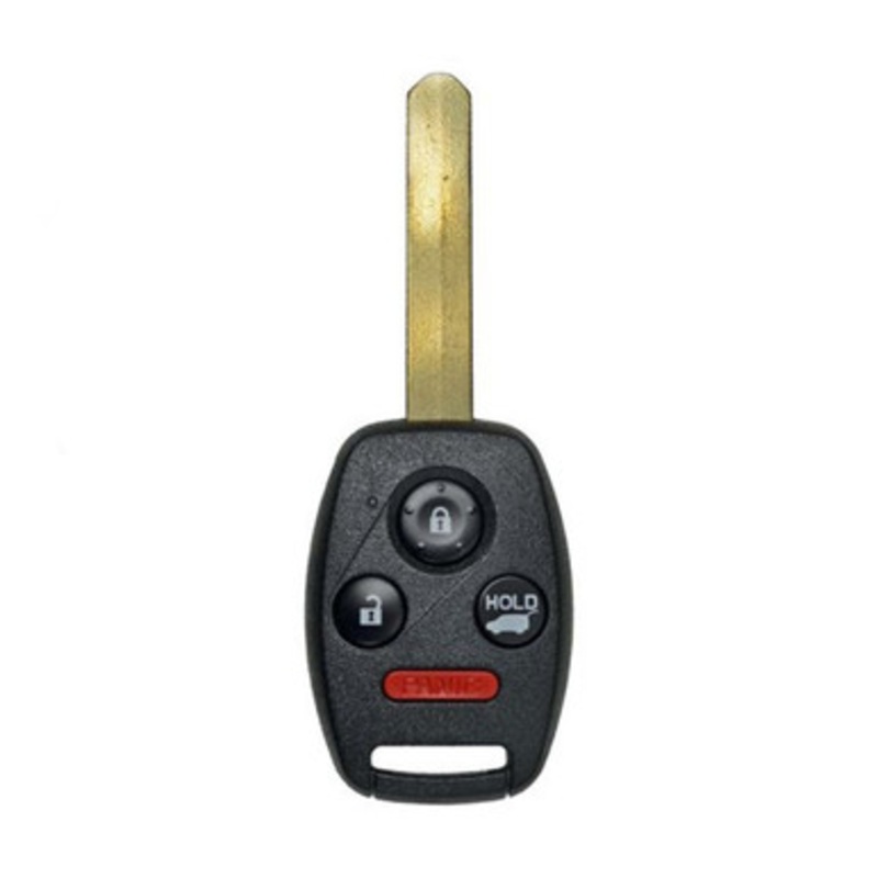 Honda 4 Button Driver 2 Remote Head Key KR55WK49308, 35118-SZA-A41, 315 MHz – Refurbished, Recase