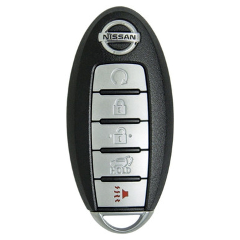 Nissan 5 Button Proximity Smart Key KR5S180144014, 285E3-9PA5A, 433 MHz – New, OEM