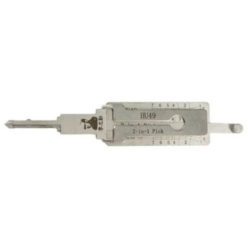 Original Lishi HU49 V35 VAG 2-in-1 Pick – Ignition / Door / Trunk