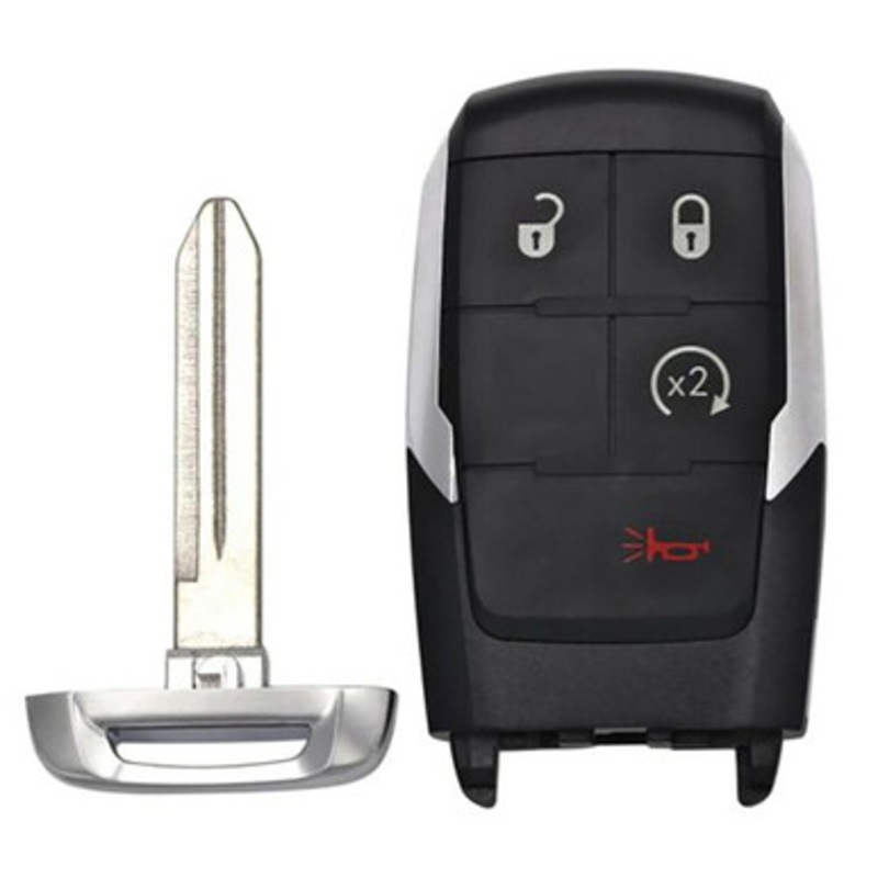 RAM 4-Button Smart Key GQ4-76T 68365327AB 433 MHz, Aftermarket