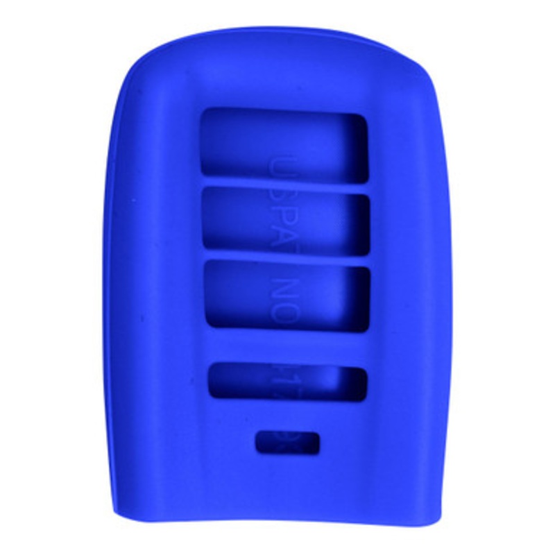 Replacement Silicone Jacket Keyless Remote Cover ACURL44 for Acura 4 Button Smart Key FCC ID: KR5V1X – Blue
