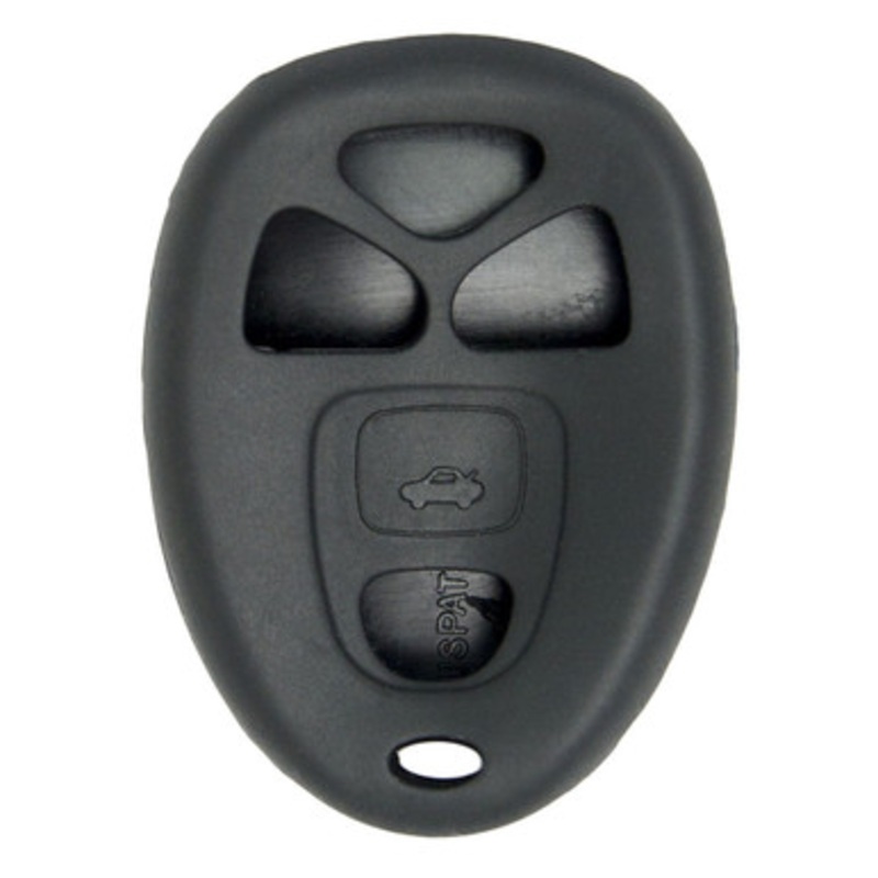 Replacement Silicone Jacket Keyless Remote Cover GMC55 for GM – Black