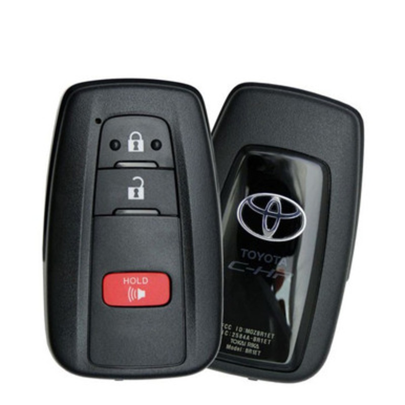 Toyota 3 Button Proximity Smart Key MOZBR1ET, 89904-F4020, 315 MHz – Refurbished, Grade A