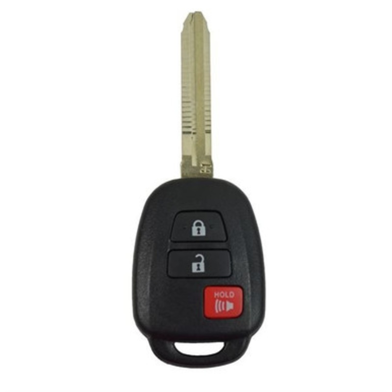 Toyota/Lexus/Scion 3 Button Remote Head Key MOZB52TH – Refurbished Recase