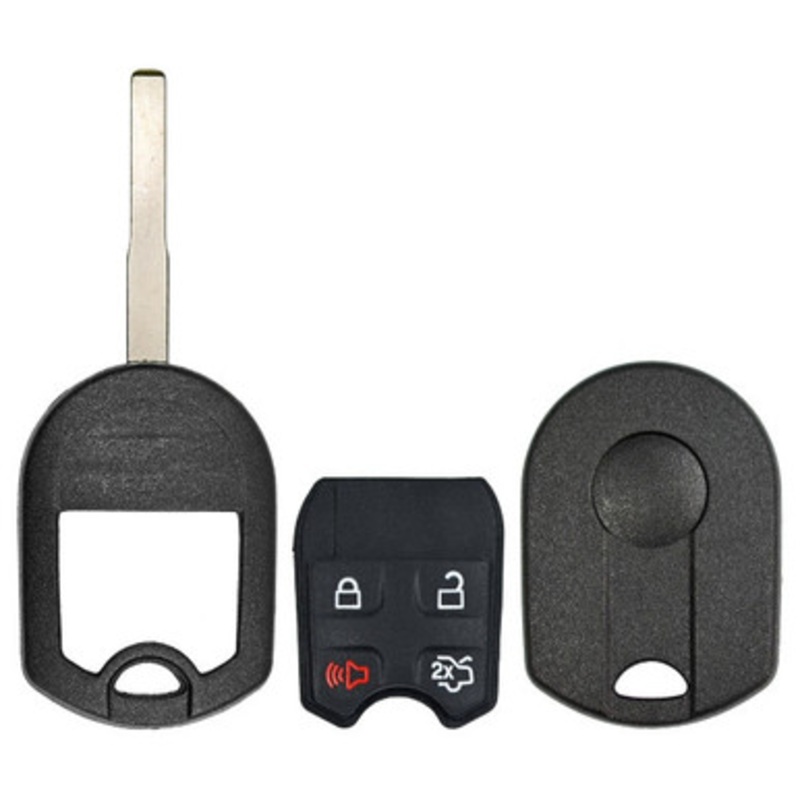Dura-Shell Replacement 4-Button (L,U,T,P) Remote Shell 164-R7976 (No Electronics)