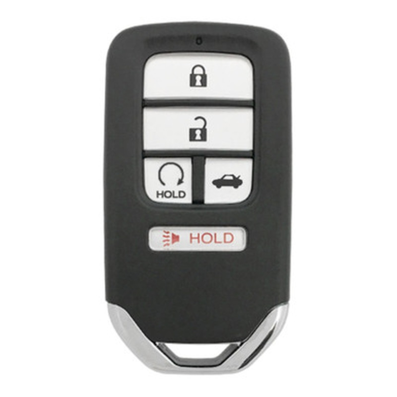Honda 5 Button No Memory Smart Key ACJ932HK1310A, 72147-T2G-A31, 433 MHz – Refurbished, Recase
