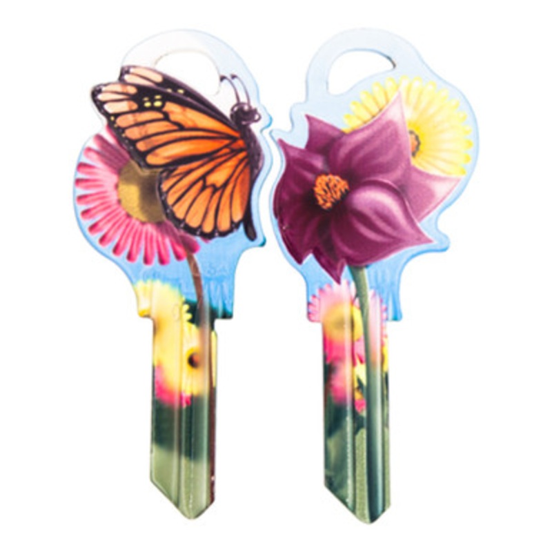 ILCO Key Personali-Keys Mates FLORAL SC1 – 5 PACK