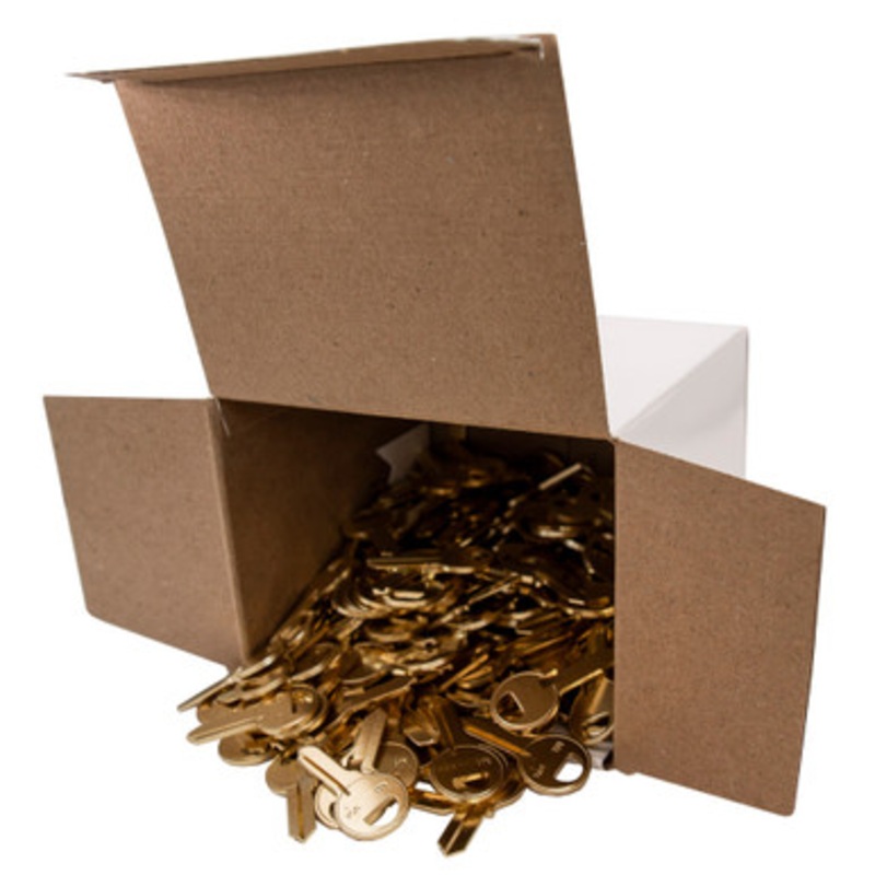 Keyless2Go M1 Brass Keys 250 Pack – MADE IN USA