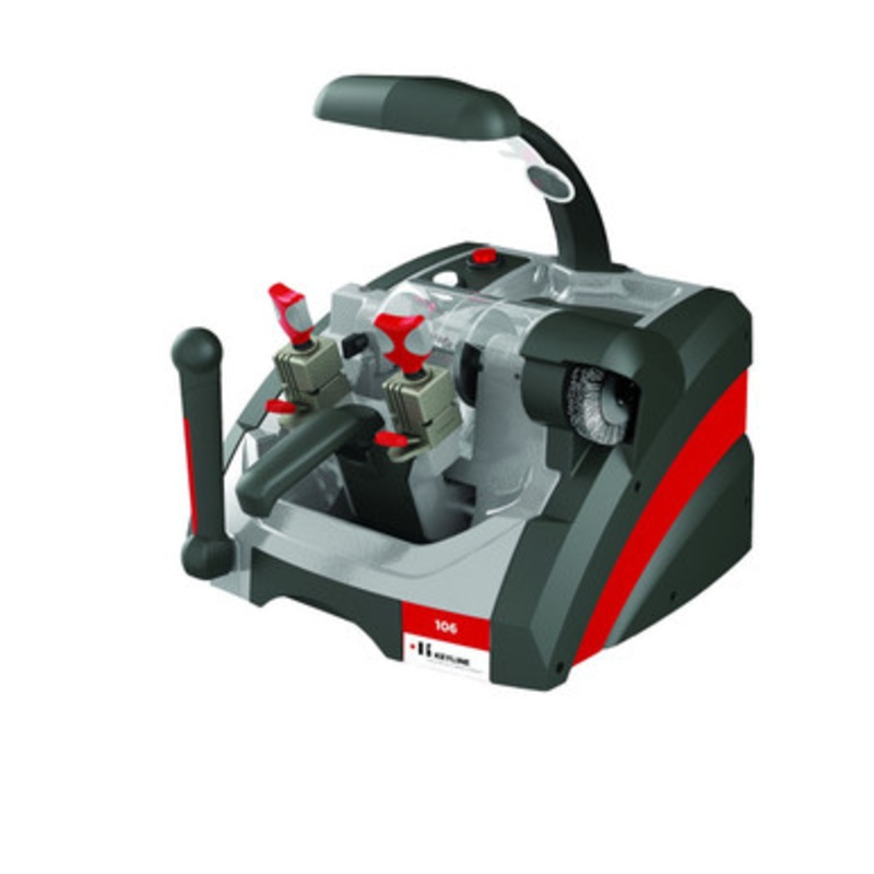 Keyline B106-C Meta Semi-Automatic Duplicator Key Cutting Machine For Edge-Cut Keys – with Carbide Cutter