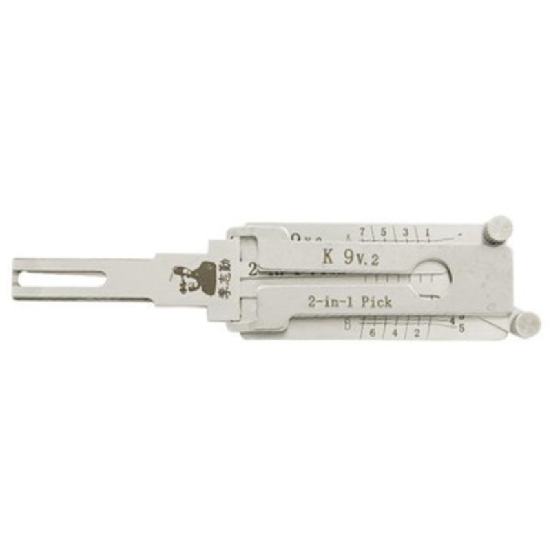 Original Lishi Kia Hyundai K 9 2-in-1 Pick – Door/Trunk