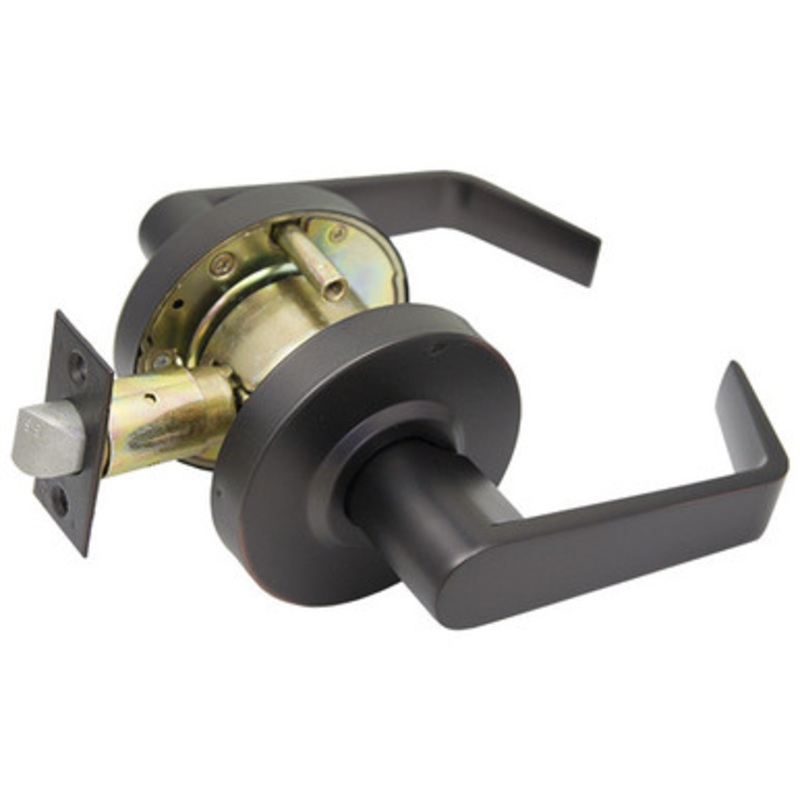 PLS L210 Grade 2 Door Lever 2-3/4 – Passage – Oil Rubbed Bronze 10B