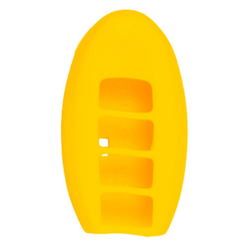 Replacement Silicone Jacket Keyless Remote Cover for Nissan Smart Keys – Yellow