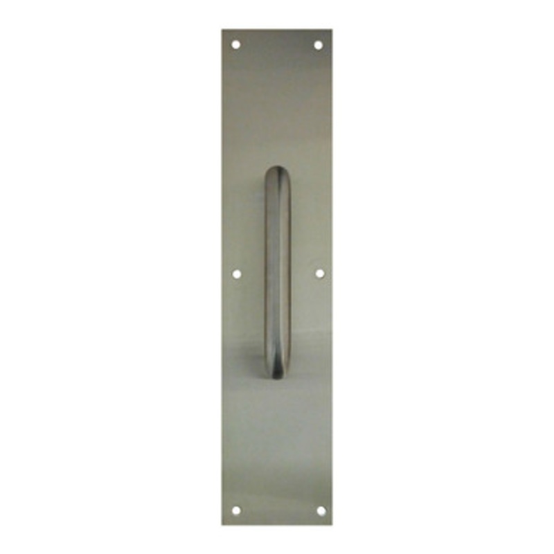DON-JO 7010 Plate With Cast Pull-Stainless Steel