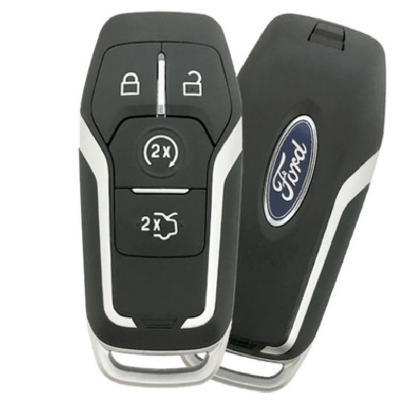 Ford 4 Button 2-Way  Euro Models Smart Key M3N-A2C31227300, 164-R7988, 868 MHz – Refurbished, Grade A