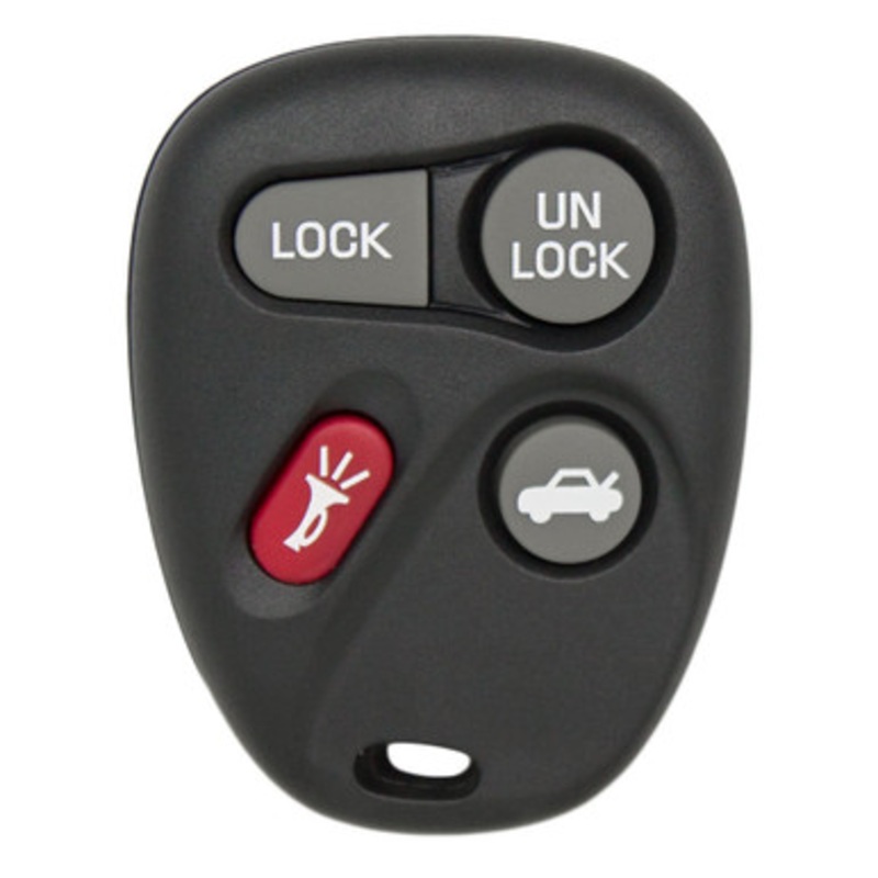 Keyless2Go Buick Cadillac Chevrolet 4-Button Remote KOBUT1BT 25628814