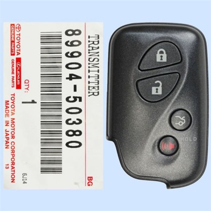 Lexus 4 Button Proximity Key HYQ14AAB / E BOARD – New OEM