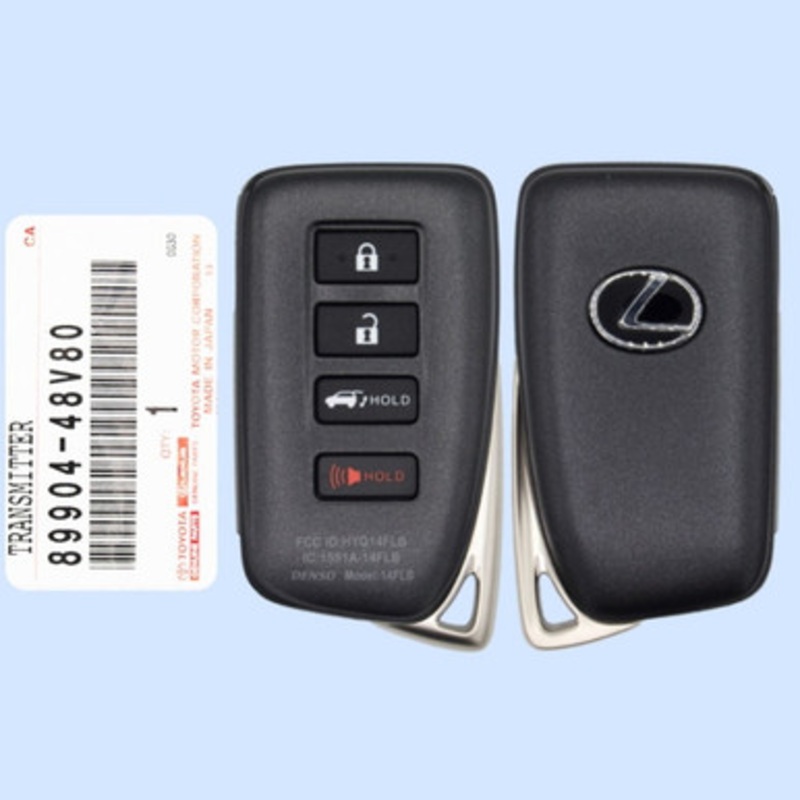 Lexus 4 Button Proximity Key HYQ14FLB, 89904-48V80, New OEM