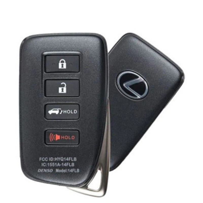 Lexus 4 Button Proximity Key HYQ14FLB – New OEM 172458