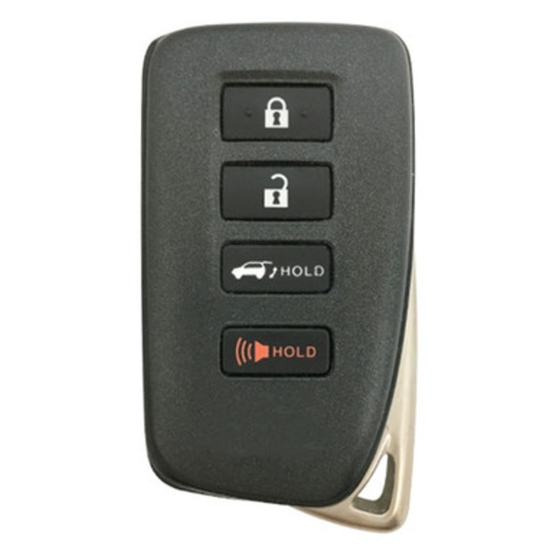 Lexus 4 Button Proximity Remote Smart Key HYQ14FBB / G Board 0010 – Refurbished, Recase