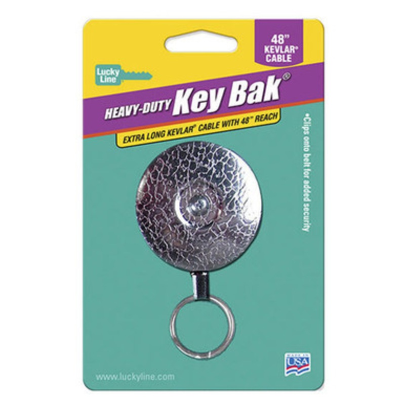 Lucky Line Key Bak 48-Inch Cord Clip On – 1 Pcs – Carded