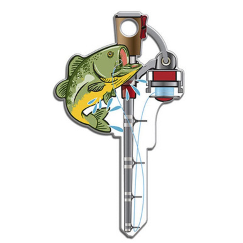 Lucky Line Key Shapes Fishing  – 5 Pack – Schlage SC