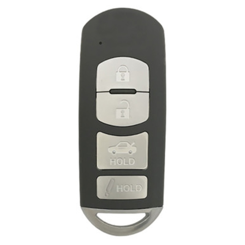 Mazda 4-Button Smart Key WAZSKE13D01 GJY9-67-5DY 315 MHz, Refurbished Recase