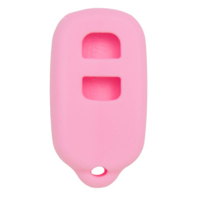 Replacement Silicone Jacket Keyless Remote Cover TYOTAG12 for Toyota – Pink