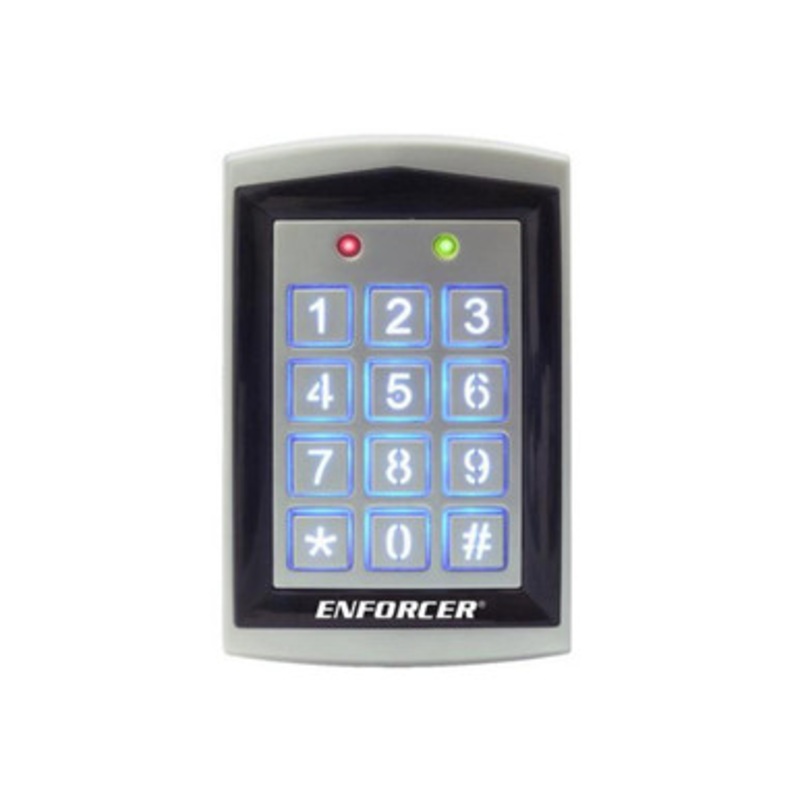 Seco-Larm Weatherproof Sealed Housing Stand-Alone Keypad with Proximity Card Reader
