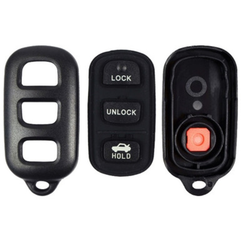 Toyota 4 Button Remote Replacement Case 168076