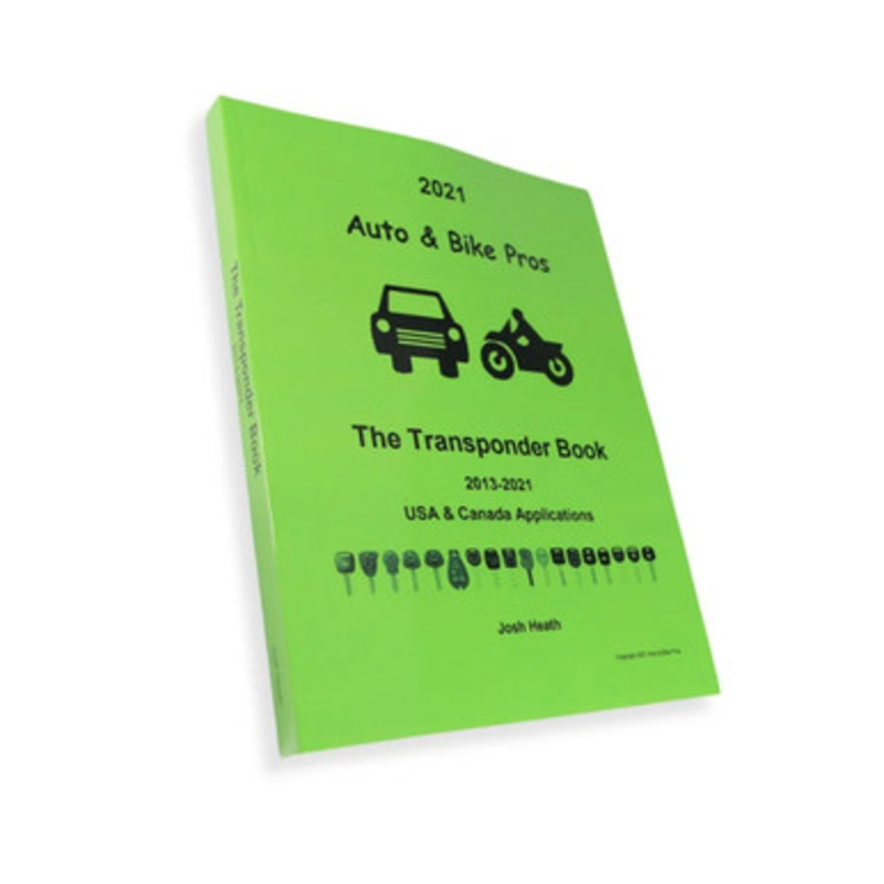 2021 Auto & Bike Pros The Transponder Book by Josh Heath