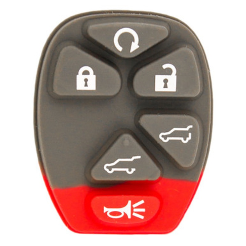 6 Button Remote PAD ONLY For GM OUC60270 OUC60221 22756462 – 5 PACK