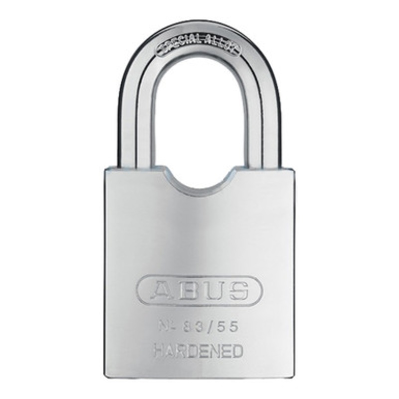 ABUS 83 Series Padlock 83/55 S2 Hardened Steel Without Cylinder