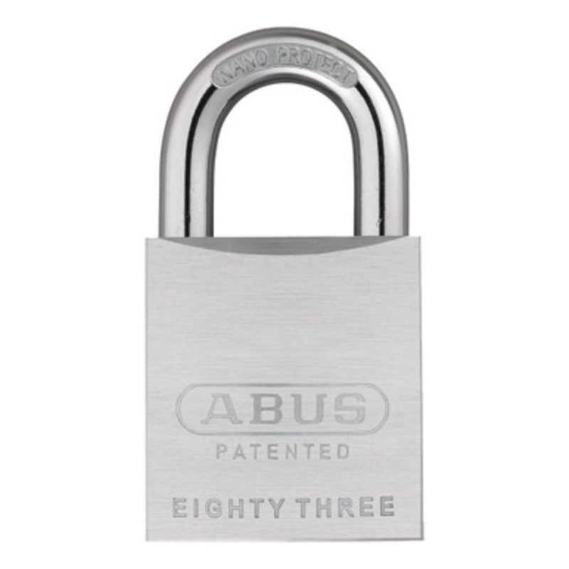 ABUS 83 Series Padlock 83KnK/50 S2 With Adapters Without Cylinder