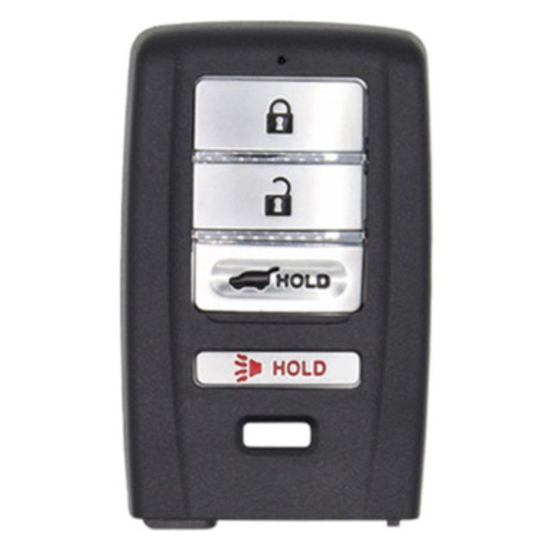 Acura 4 Button Driver 1 Smart Key KR5T21, 72147-TJB-A01, 433 MHz – Refurbished, Recase