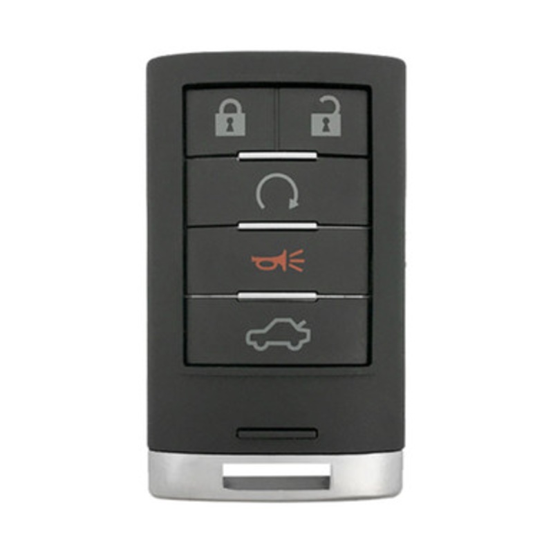 Cadillac 5-Button Smart Key NBG009768T 22856930 315 MHz, Refurbished Recase
