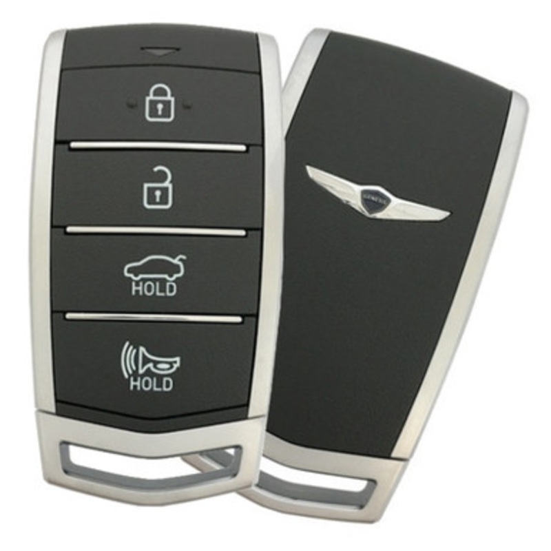 Hyundai Genesis 4 Button Smart Key SY5DMFNA04, 95440-D2000BLH, 433 MHz – Refurbished, Grade A