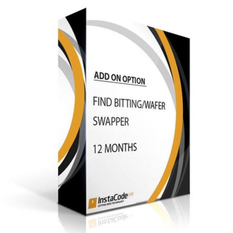 InstaCode Software Add-On Option – Find Bitting/Wafer Swapper  – 12 Months