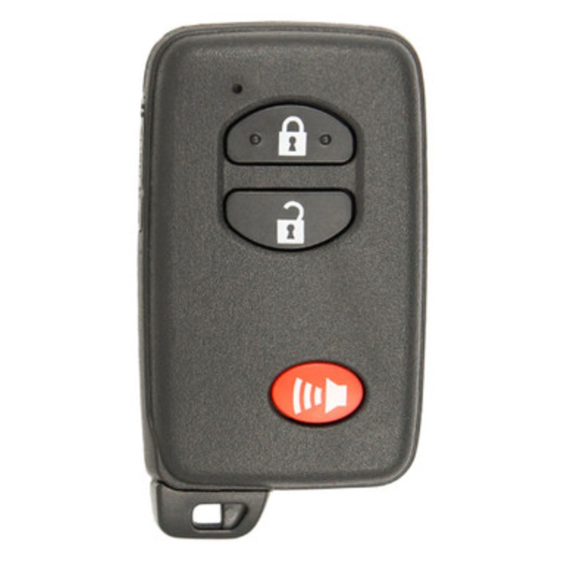 Keyless2Go 3 Button Proximity Remote Smart Key Replacement for Toyota HYQ14AAB (E-Board 3370) / HYQ14AEM (GNE 6601) – 1-PACK
