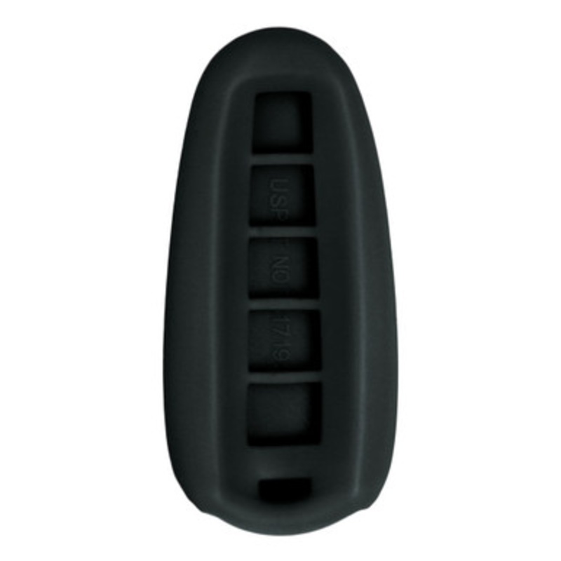 Replacement Silicone Jacket Keyless Remote Cover FRDB74 for Ford 4 Button Smart Key FCC ID: M3N5WY8609 – Black