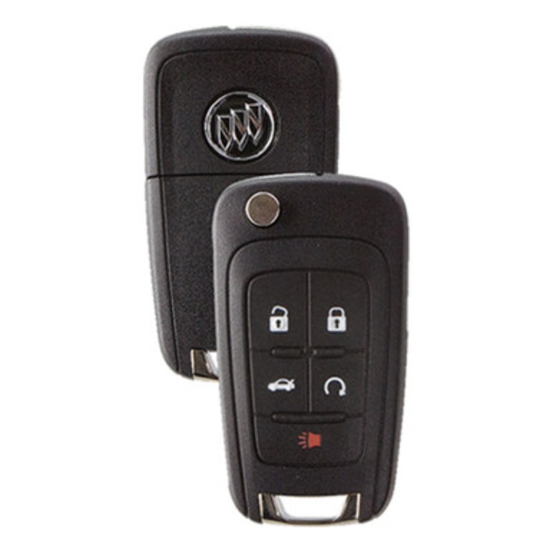 STRATTEC Buick Logo (5912559) 13504202 5-Button Proximity Flip Key for Buick (315 MHZ)