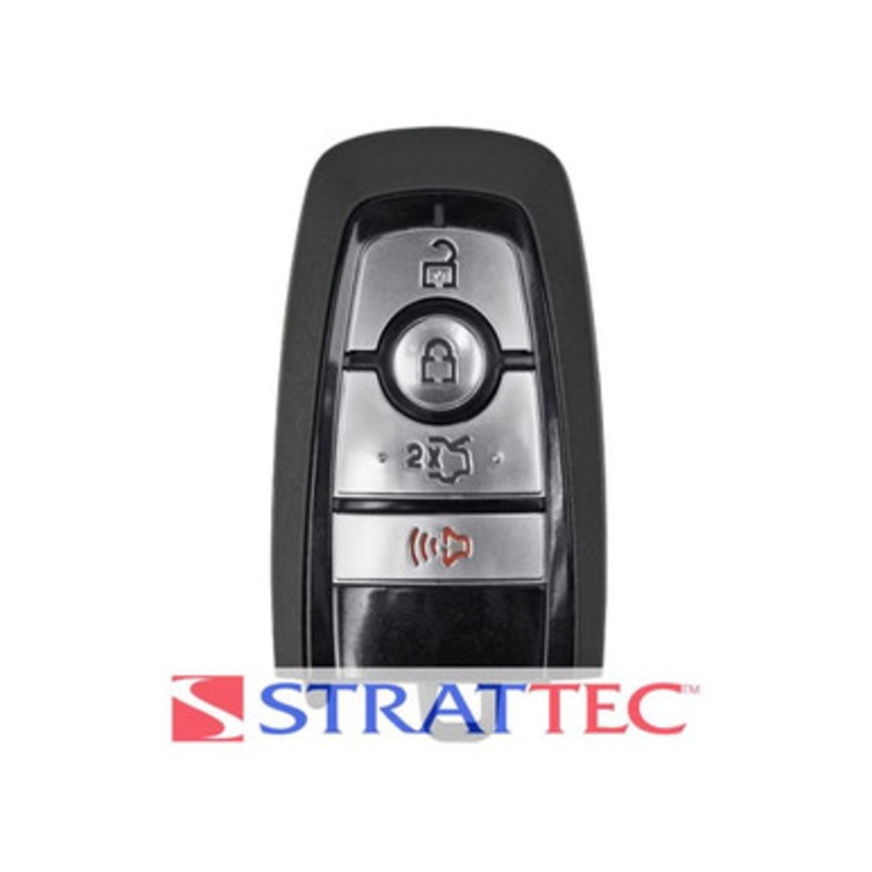 STRATTEC Ford Logo (5929506) 164-R8150 4-Button Smart Key for Ford (315 MHZ) – 1 Way