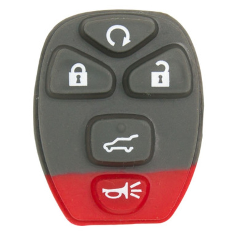 5 Button Replacement Pad for GM FCC ID: OUC60270 / OUC60221 (5 PACK)