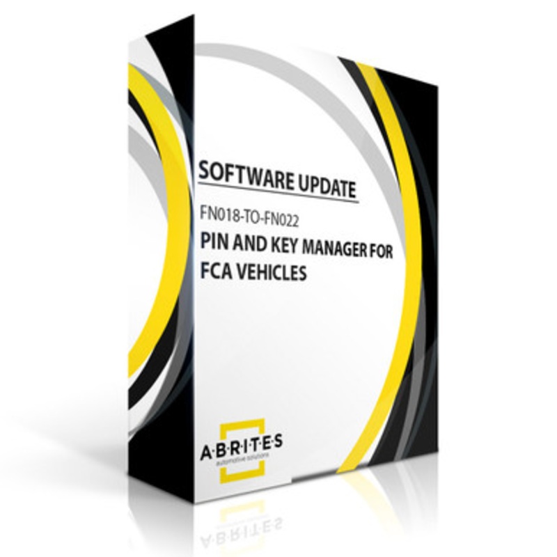 Abrites FN022 PIN and Key Manager For FCA Vehicles – Upgrade from FN018 – Software