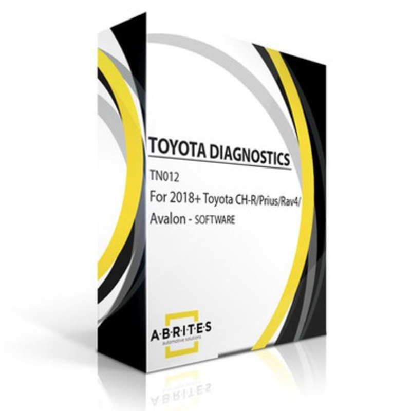 ABRITES TN012 Key programming Software for 2018+ Toyota CH-R/Prius/Rav4/Avalon